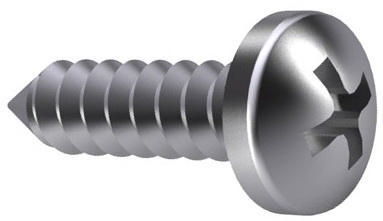 Parafuso Autorroscante Cabeça Queijo Phillips DIN7981 Inox A2