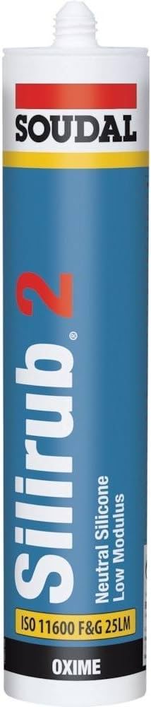 Silicone Soudal Silirub 2 Transparente 300ml