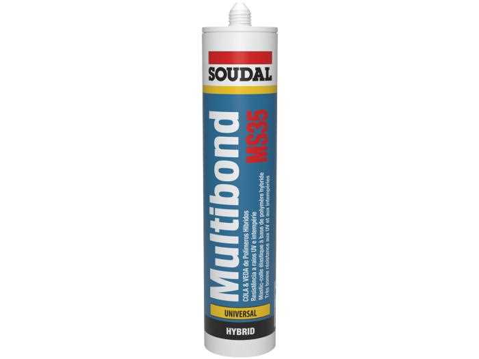 Cola e Veda Soudal Multibond MS-35 Branco 290ML