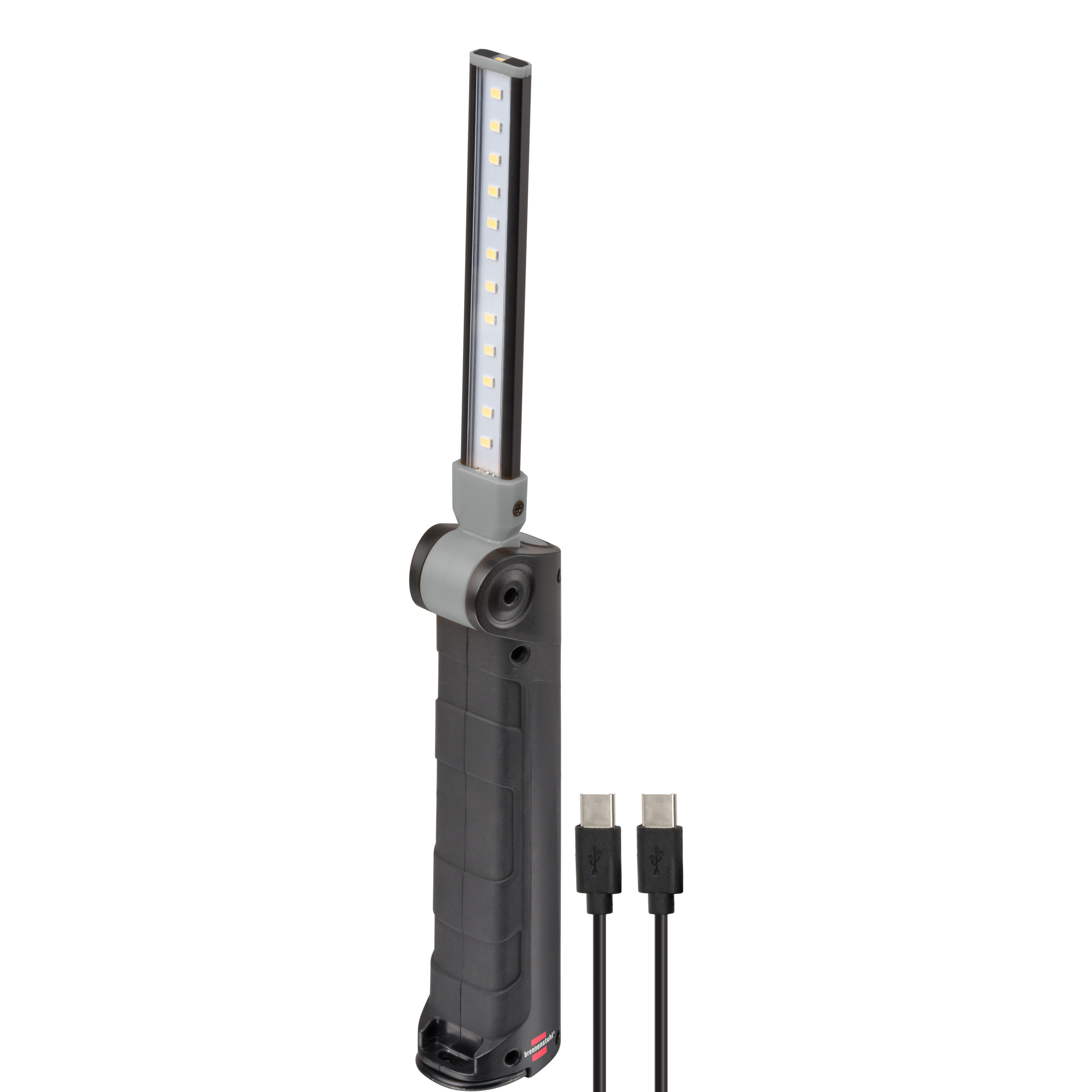 Brennenstuhl Lanterna de trabalho LED SANSA 401 A com bateria recarregável e íman 400+70Lm