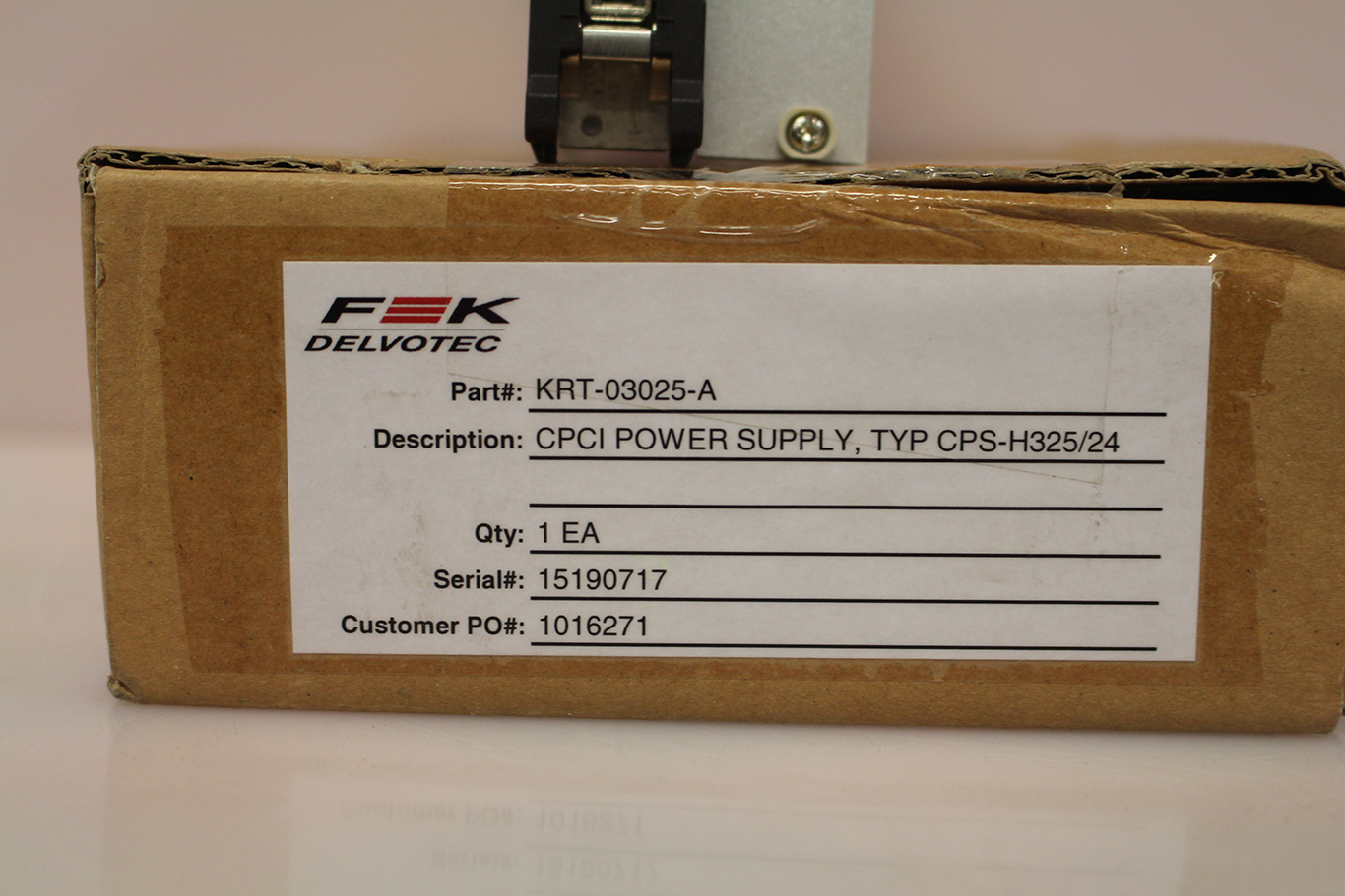 3 - F&K CPCI Power Supply KRT-03025-A